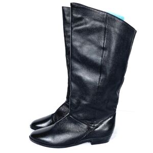Leather Craft Vintage 1980's Genuine Leather Upper Women's Boots